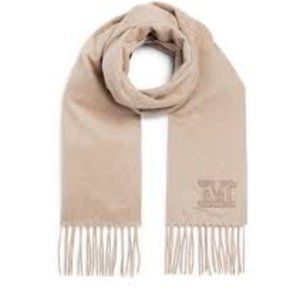 Max Mara Wool Scarf - Beige